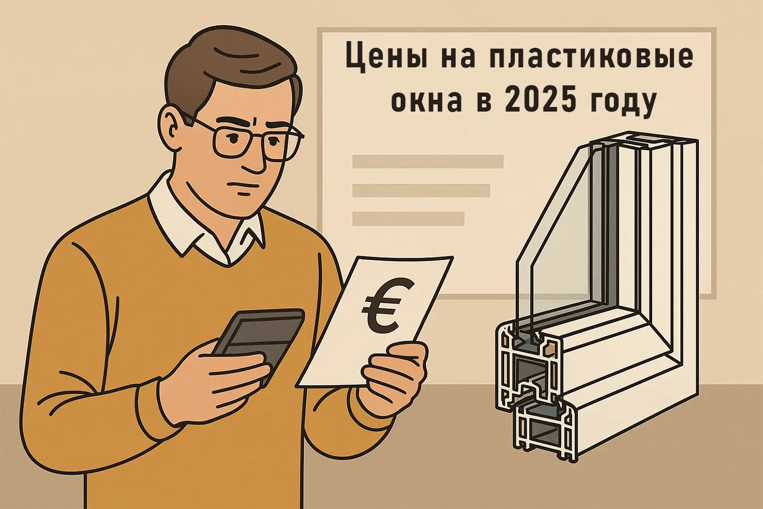 Цены на пластиковые окна в 2025 году — от чего зависит стоимость и примеры расчётов